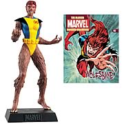 Marvel Comics Wolfsbane Collector Magazine with Figure